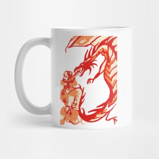 Red Dragon Fire Breath Mug